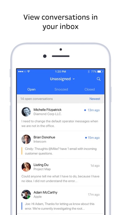 Intercom Conversations screenshot 4