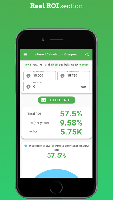Interest Calculator - Compound screenshot 2