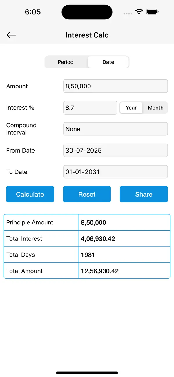 Interest Calculator: Finance screenshot 5