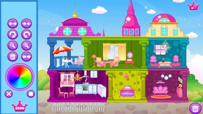 Interior home decoration game screenshot 1