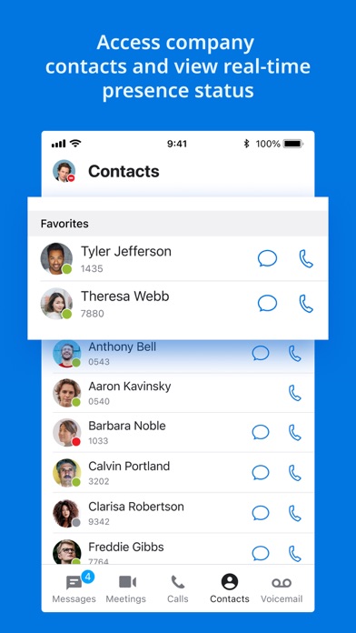 Intermedia Unite screenshot 3