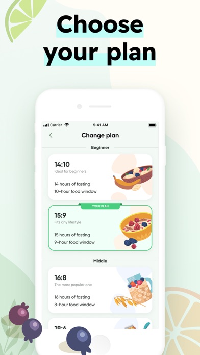 Intermittent Fasting and Diet. screenshot 1