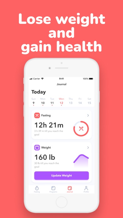 Intermittent Fasting Tracker! screenshot 1