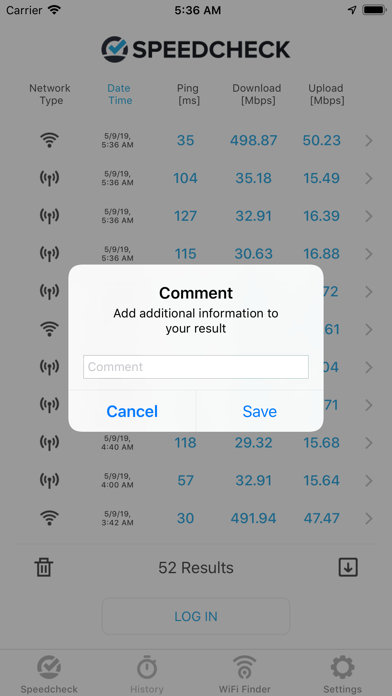 Internet Speed Test Speedcheck screenshot 2
