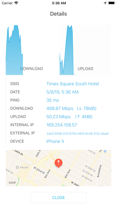 Internet Speed Test Speedcheck screenshot 1