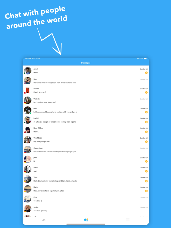 InterPals screenshot 2