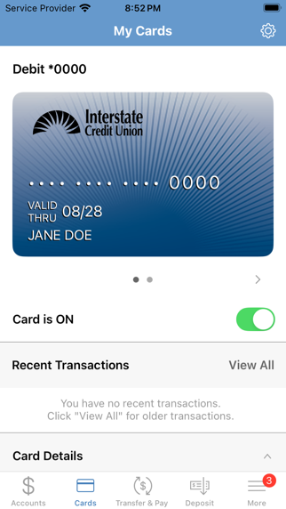Interstate Credit Union screenshot 1