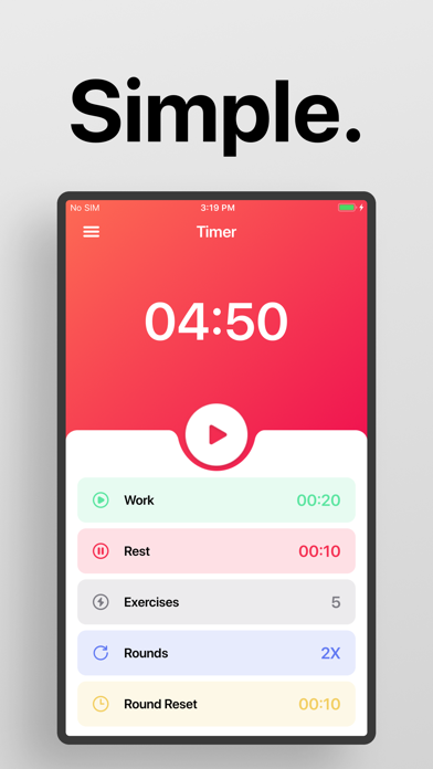 Interval Timer □ HIIT Timer screenshot 5