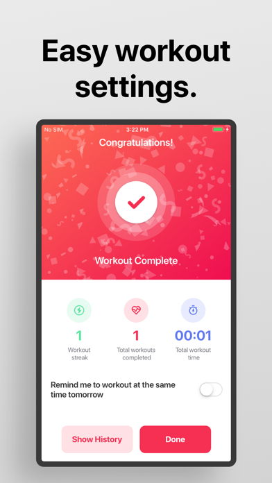Interval Timer □ HIIT Timer screenshot 1