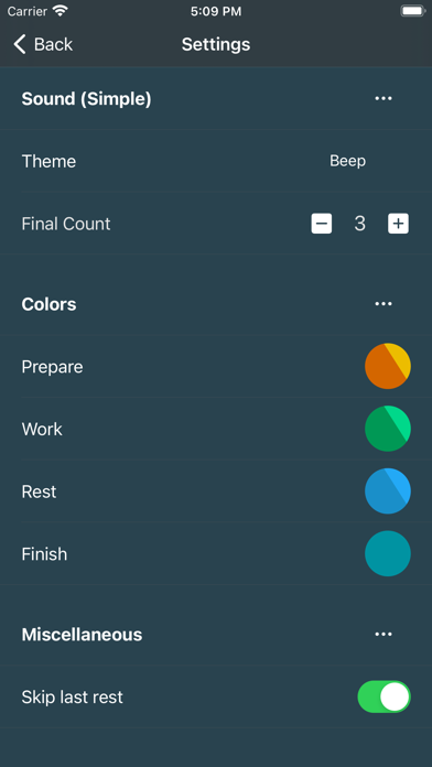 Interval Timer Plus screenshot 1