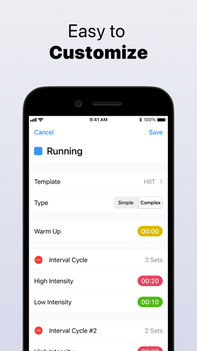 Interval Timer - Tabata Timer screenshot 2