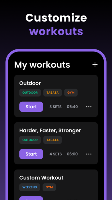 Interval Timer screenshot 2