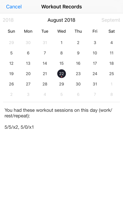 Interval Timer ++ screenshot 1