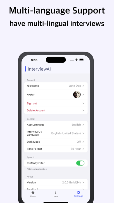 InterviewAI: Mock Interview screenshot 1