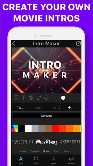 Intro + 3D Movie Trailer Maker screenshot 5