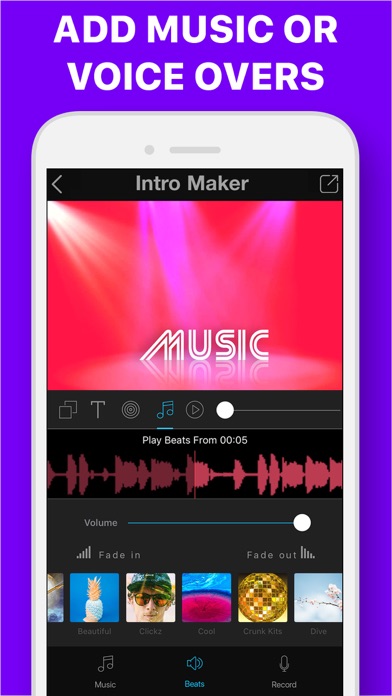 Intro + 3D Movie Trailer Maker screenshot 1