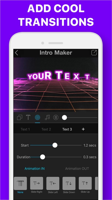 Intro + 3D Movie Trailer Maker screenshot 2