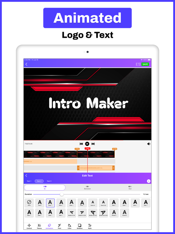 Intro Maker, Video Creator screenshot 4