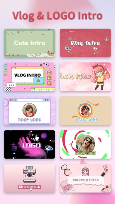 Intro Maker: video intro outro screenshot 1