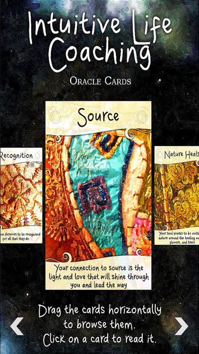 Intuitive Life Coaching Oracle screenshot 2
