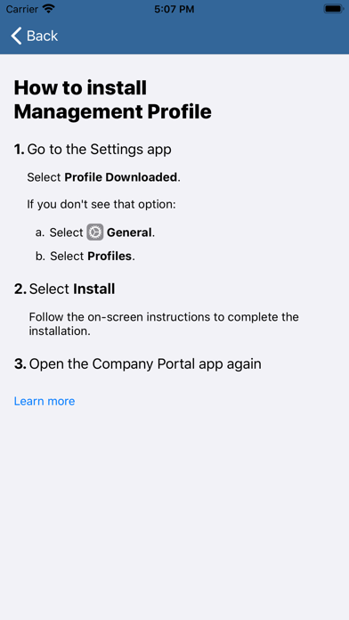 Intune Company Portal screenshot 2