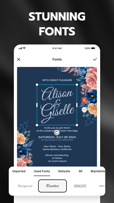 Inva: Invitation Maker + RSVP screenshot 3