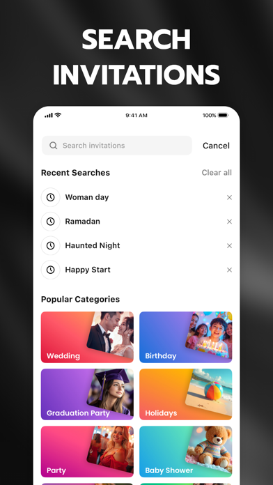 Inva: Invitation Maker + RSVP screenshot 7