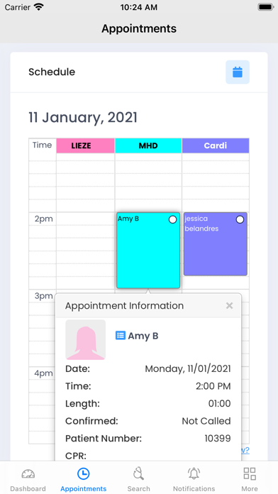 Invent EMR screenshot 3