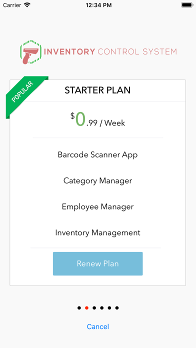 Inventory Control System screenshot 1