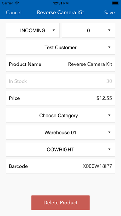 Inventory Control System screenshot 4