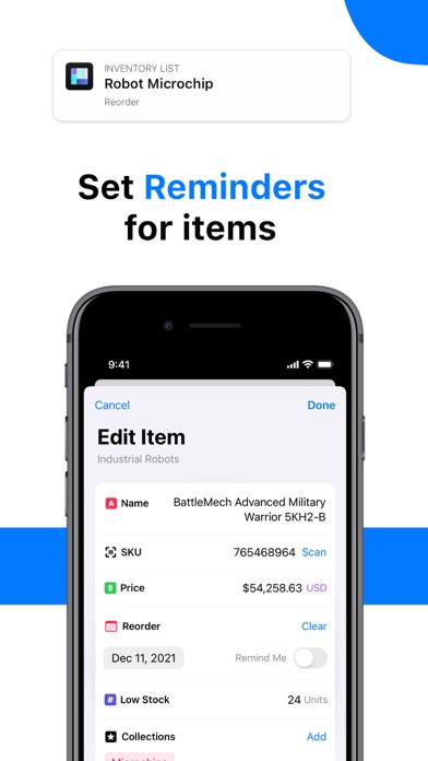 Inventory Management - Tali screenshot 2