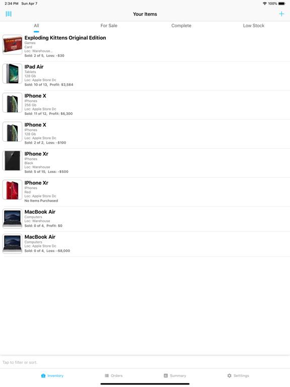 Inventory Now: Retail Manager screenshot 3