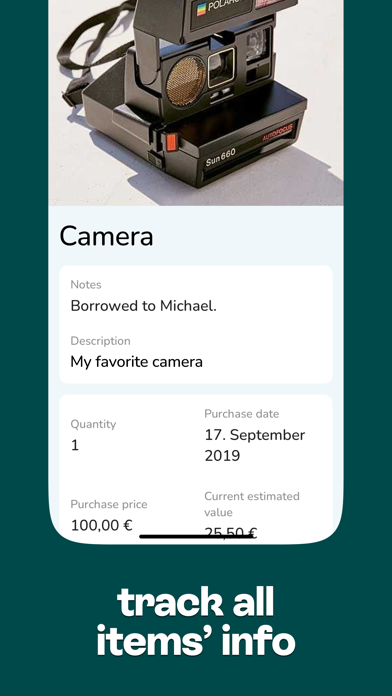 Inventory Tracker Itemlist screenshot 3