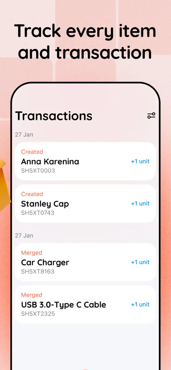 Inventory Tracker & Management screenshot 2