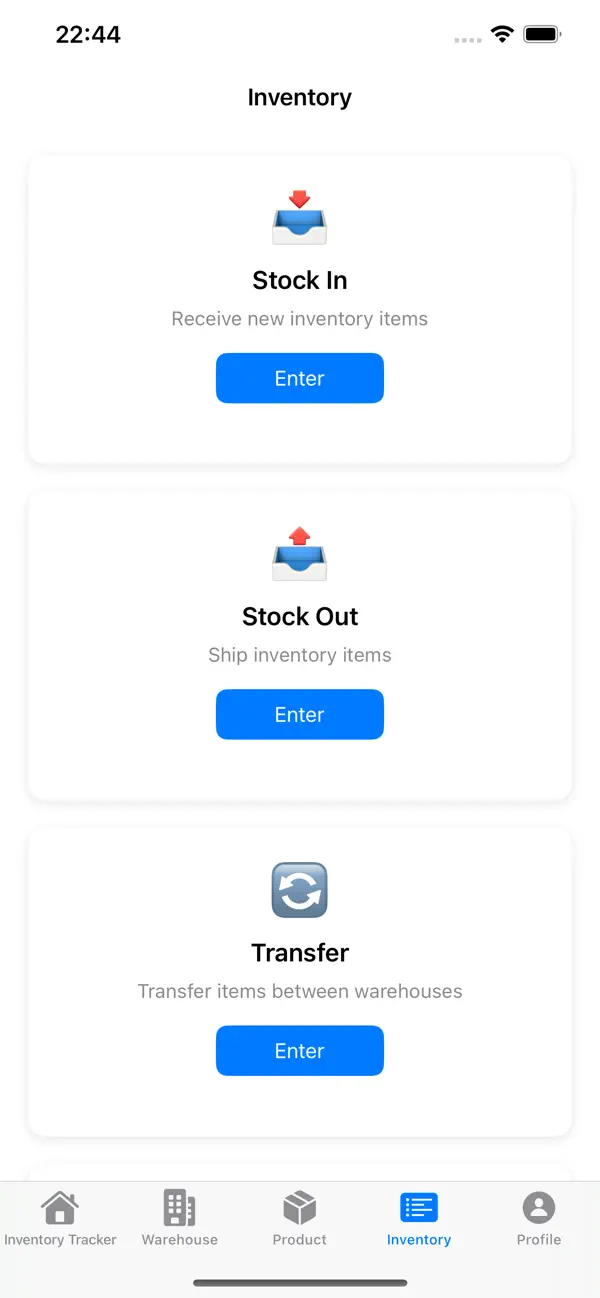Inventory Tracker-Stock manage screenshot 1