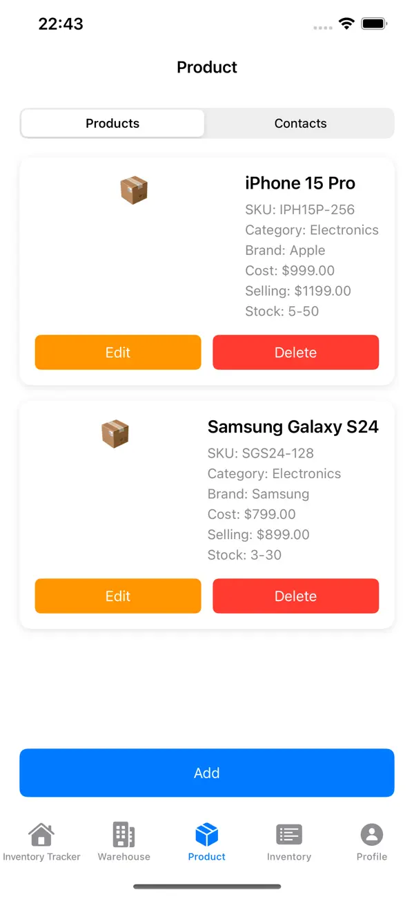 Inventory Tracker-Stock manage screenshot 2
