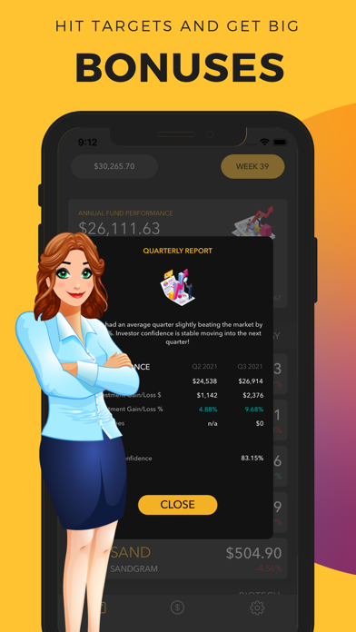 INVEST Stock Market Simulator screenshot 3