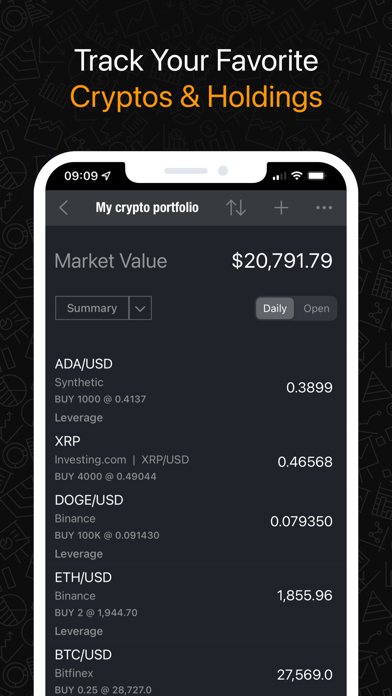 Investing.com Cryptocurrency screenshot 2