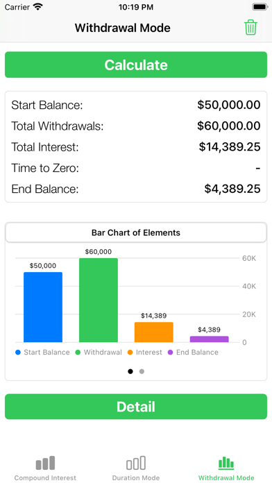 Investment - Compound Interest screenshot 2
