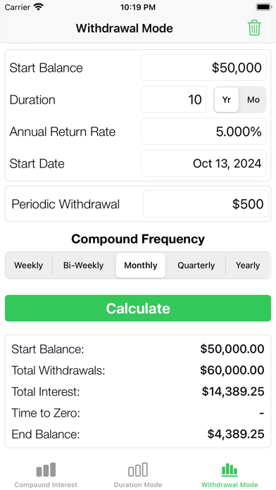 Investment - Compound Interest screenshot 3