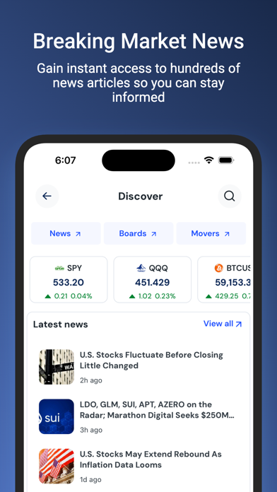 InvestorsHub - Stocks & Crypto screenshot 1