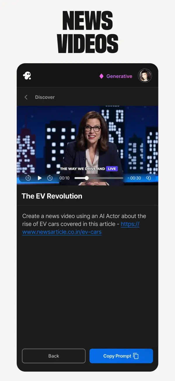 invideo AI: AI Video Generator screenshot 2