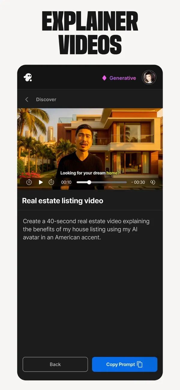 invideo AI: AI Video Generator screenshot 3