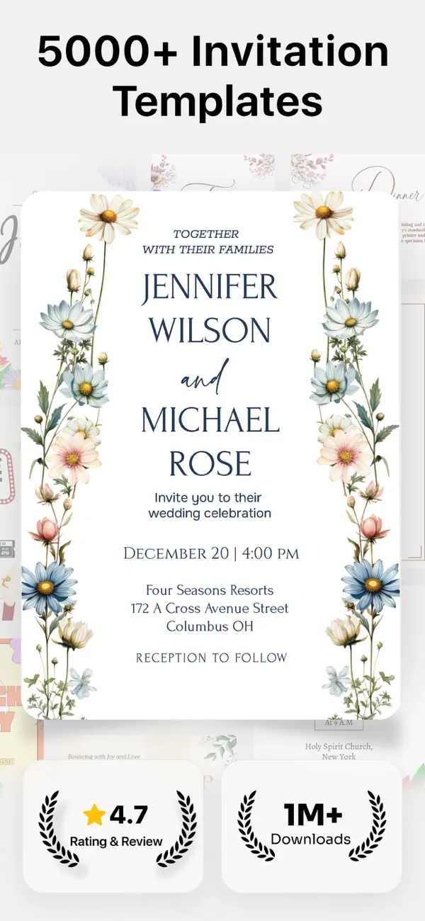 Invitation Card Maker . RSVP screenshot 6