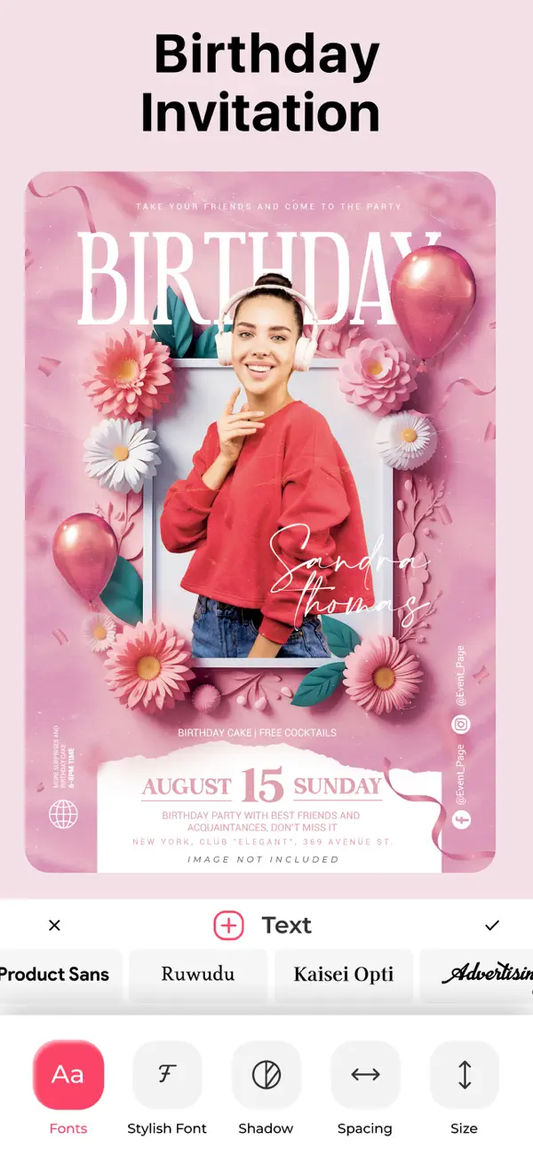 Invitation Card Maker . RSVP screenshot 5