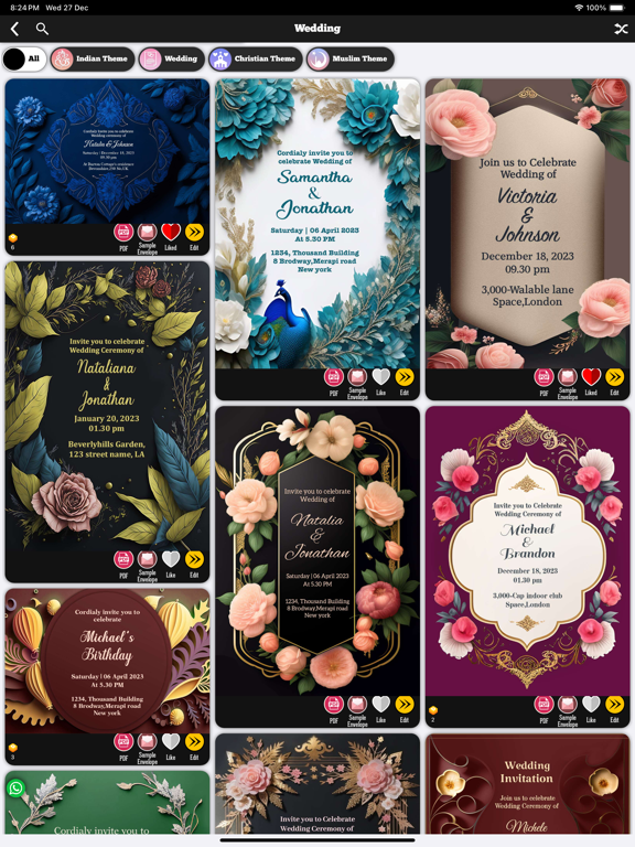 Invitation Maker 2026 screenshot 8
