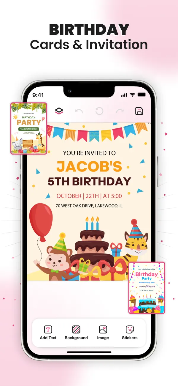 Invitation Maker Card Design screenshot 2