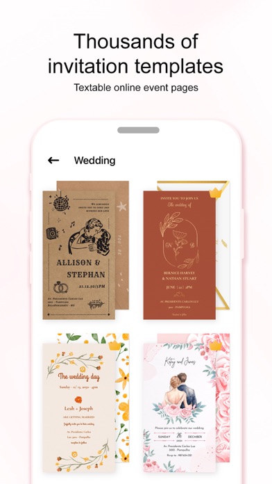Invitation Maker Greeting Card screenshot 8