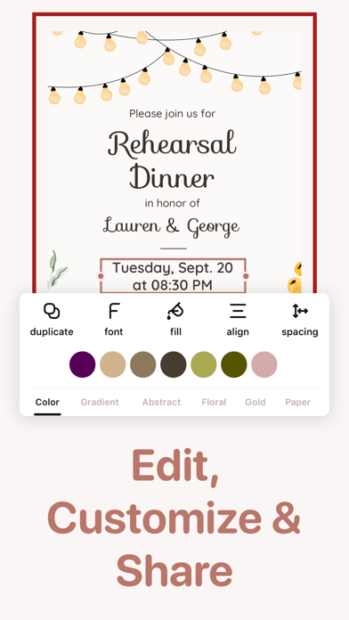 Invitation Maker - Invyt screenshot 4