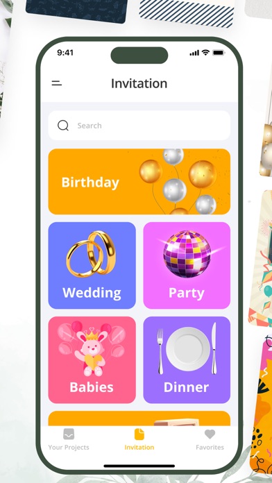 Invitation Maker: Poster, Card screenshot 3